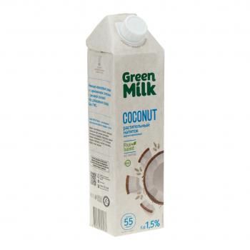 Напиток кокосовый на рисовой основе Green Milk 1 л