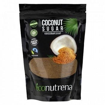 Сахар кокосовый органика, Econutrena